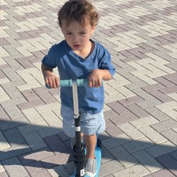 My Therapy Center - Riding scooter without falling!!