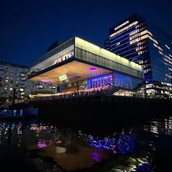 Institute of Contemporary Art / Boston - View from dock.  Designed by architects Diller Scofidio + Renfro.
