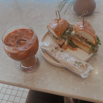 Moonshot Coffee Bar - Iced latte and sandwich - Cafes Near Me - Nashville, Tennessee Moonshot Coffee Bar - Iced latte and sandwich - Cafes Near Me - Nashville, Tennessee