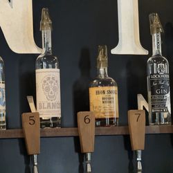 Iron Tug Brewing - Taps and locally made hard liquor