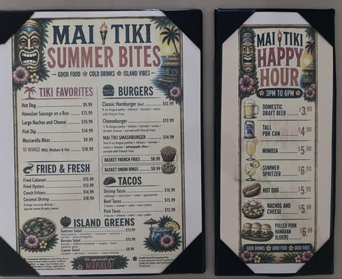 Menu photo 1 Mai-Tiki Restaurant Stuart, FL Menu photo 1 Mai-Tiki Restaurant Stuart, FL