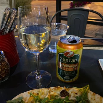 Sauce Pizza & Wine - Wine and San Tan HefeWeizen Beer - Italian Near Me - Mesa, Arizona