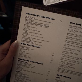 Buddakan - menu - Chinese Near Me - New York, New York