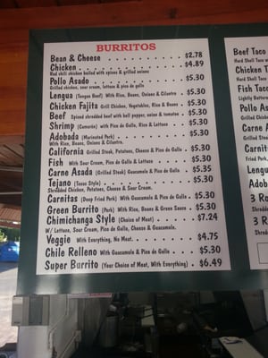 Menu photo 8 Beto's Tacos Citrus Heights, CA