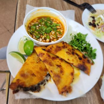 The Taco Man - Shredded beef birria tacos were mouthwatering - Mexican Near Me - Fort Worth, Texas