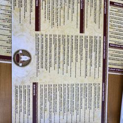 Indian Clay Pot - Menu