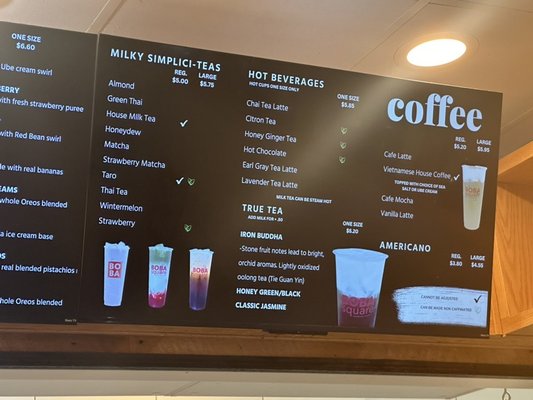 Menu photo 6 Boba Square Irvine, CA Menu photo 6 Boba Square Irvine, CA