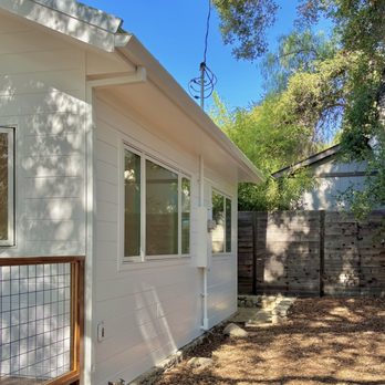 Ojai Rain Gutters - New rain gutter and down spout on the right side of the house... - General Contractors Near Me - Oakview , California Ojai Rain Gutters - New rain gutter and down spout on the right side of the house... - General Contractors Near Me - Oakview , California