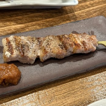 Kiraku - Black Pork Belly Skewers - Tapas/Small Plates Near Me - Berkeley, California Kiraku - Black Pork Belly Skewers - Tapas/Small Plates Near Me - Berkeley, California