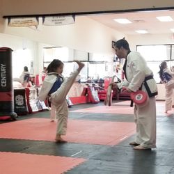 TaeKwonDo Academy - Even the little ones train hard!