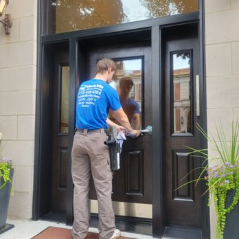 Twice As Brite - Twice As Brite cleaning exterior windows on a home in Chicago. - Window Washing Near Me - Chicago, Illinois Twice As Brite - Twice As Brite cleaning exterior windows on a home in Chicago. - Window Washing Near Me - Chicago, Illinois