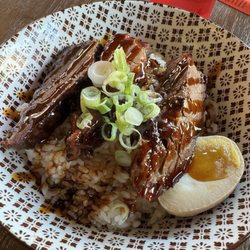 Ramen Belly - Pork Belly Bowl with Braised Brisket Bowl