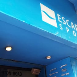 Escapade Sports - You can't miss it if you go looking for their logo.