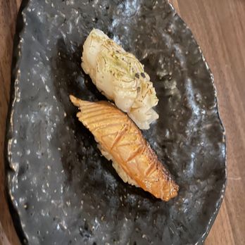 Yujo - Scallop and salmon belly - Japanese Near Me - Dallas, Texas
