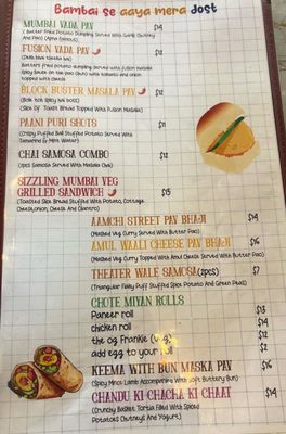 Menu photo 2 Fusion India Bothell, WA
