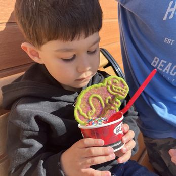 Bruster's Real Ice Cream - Kid's Dino Sundae - Ice Cream & Frozen Yogurt Near Me - Dana Point, California
