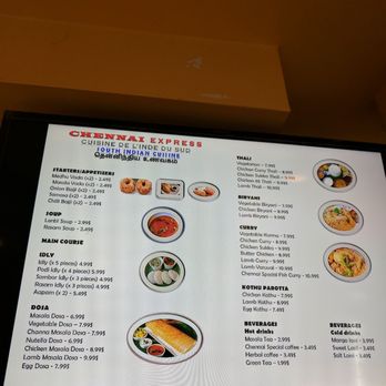 Chennai Express - Indian Near Me - Montreal, Quebec