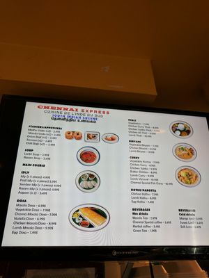 Menu photo 3 Chennai Express Montreal, QC