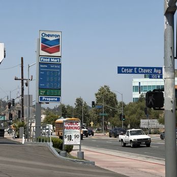 Chevron - May 8 2026. The most expensive gas in LA - Gas Stations Near Me - Los Angeles, California