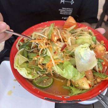 Thai Halal Bistro - Papaya Salad - Thai Near Me - Missouri City, Texas Thai Halal Bistro - Papaya Salad - Thai Near Me - Missouri City, Texas