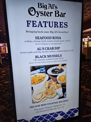 Menu photo 8 Big Al's Oyster Bar Las Vegas, NV Menu photo 8 Big Al's Oyster Bar Las Vegas, NV