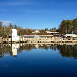 Trexler's Marina - View from the lake looking at Trexler's Marina & Quayside Yacht Club.