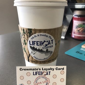 Lifeboat Coffee - My large coffee and loyalty card bonus! - Coffee & Tea Near Me - Phoenix, Arizona Lifeboat Coffee - My large coffee and loyalty card bonus! - Coffee & Tea Near Me - Phoenix, Arizona