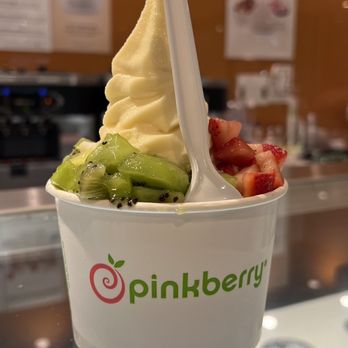 Pinkberry - Large Mango with toppings - Ice Cream & Frozen Yogurt Near Me - Sacramento, California