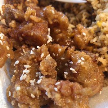 First Wok - No sauce on the sesame chicken - Chinese Near Me - Colorado Springs, Colorado
