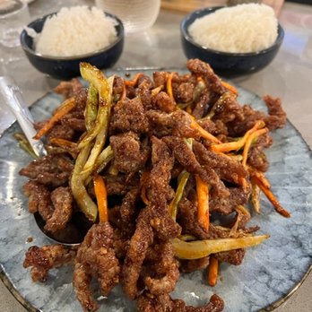 Han Palace - crispy beef - Dim Sum Near Me - Washington, DC, District of Columbia