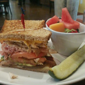 Another Broken Egg Cafe - California Club with a side of fruit - Breakfast & Brunch Near Me - Burbank, California