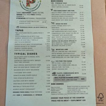 Pirineu en Boca - Current menu 9-22-23 - Spanish Near Me - Barcelona, B Pirineu en Boca - Current menu 9-22-23 - Spanish Near Me - Barcelona, B