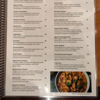 Bawarchi Biryanis Schaumburg - Menu 11/25/24 - Indian Near Me - Schaumburg, Illinois
