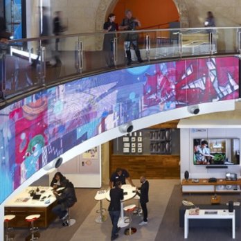 ASF Electric - Lighting Up the AT&T Flagship Store - Electricians Near Me - Daly City, California