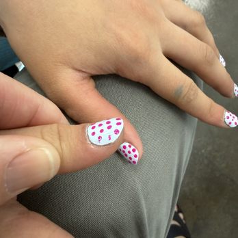 Professionails - Polka dots half there - Nail Salons Near Me - Las Vegas, Nevada