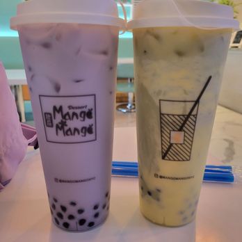 Mango Mango Dessert - Taro bubble milk tea and match brulee bubble milk tea - Desserts Near Me - Chicago, Illinois Mango Mango Dessert - Taro bubble milk tea and match brulee bubble milk tea - Desserts Near Me - Chicago, Illinois