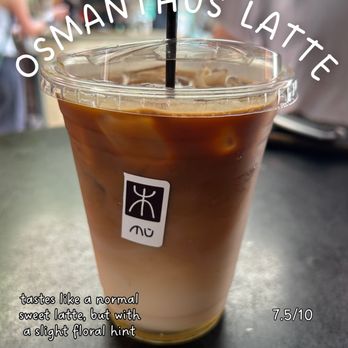 Mù Coffee - osmanthus latte - Coffee & Tea Near Me - Austin, Texas