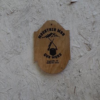 Mountain Man Gun Worx - Laser engraved logo - Gunsmith Near Me - Waynesville, North Carolina Mountain Man Gun Worx - Laser engraved logo - Gunsmith Near Me - Waynesville, North Carolina
