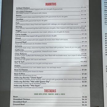 Oscar’s Taco Shop - Menu - Mexican Near Me - Surprise, Arizona Oscar’s Taco Shop - Menu - Mexican Near Me - Surprise, Arizona