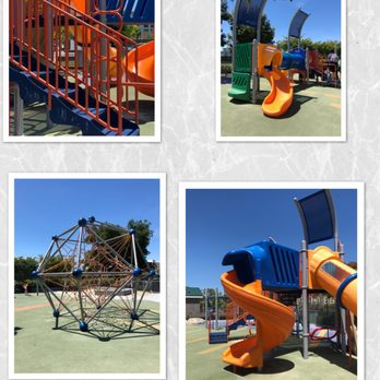 Paddock Park - 05/03/2018: Nice play structures... - Parks Near Me - San Mateo, California