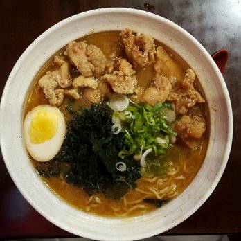 Kosuke - Miso ramen with popcorn chicken ($7.75) - Ramen Near Me - Alhambra, California Kosuke - Miso ramen with popcorn chicken ($7.75) - Ramen Near Me - Alhambra, California