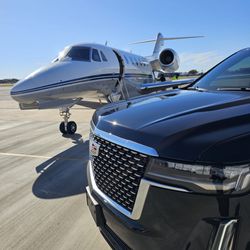 Alliance Limousines and Transportation - Escalade SUV at FBO