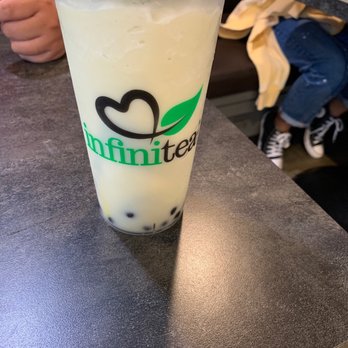 Infinitea - Frozen Honey Dew Milk Tea with Boba - Bubble Tea Near Me - Kapolei, Hawaii Infinitea - Frozen Honey Dew Milk Tea with Boba - Bubble Tea Near Me - Kapolei, Hawaii