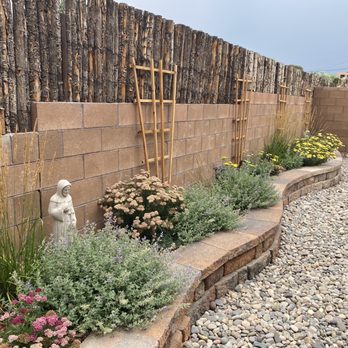 Desert Rose Landscape & Maintenance - a small garden - Landscaping Near Me