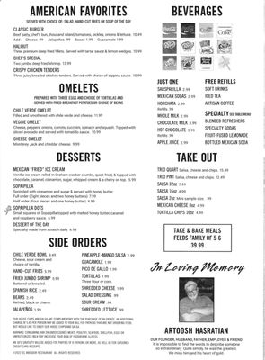 Menu photo 1 El Matador Restaurant Bountiful, UT Menu photo 1 El Matador Restaurant Bountiful, UT