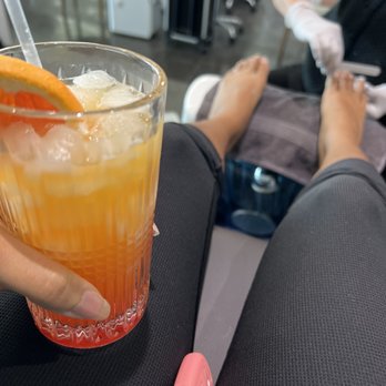 Palazzo Nail Bar - Complementary tequila sunrise - Nail Salons Near Me - San Antonio, Texas Palazzo Nail Bar - Complementary tequila sunrise - Nail Salons Near Me - San Antonio, Texas