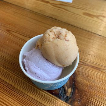 Honeysuckle Gelato - Better Day - Ube and Peach Sorbet - Gelato Near Me - Charlotte, North Carolina Honeysuckle Gelato - Better Day - Ube and Peach Sorbet - Gelato Near Me - Charlotte, North Carolina