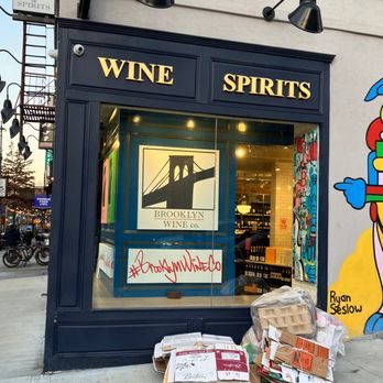 Brooklyn Wine Co - the front of a wine spirits store - Beer, Wine & Spirits Near Me - Brooklyn, New York
