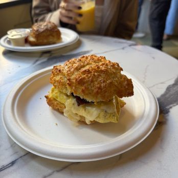 Flour - Bacon egg & cheese biscuit - Breakfast & Brunch Near Me - Asheville, North Carolina