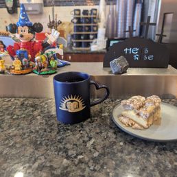 Coffee and coffee cake Coffee and coffee cake